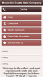 Mobile Screenshot of movinonestatesales.com